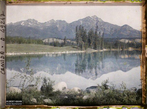 Canada, Jasper-Parc, Lac Beauvert (1926) - Frédéric Gadmer